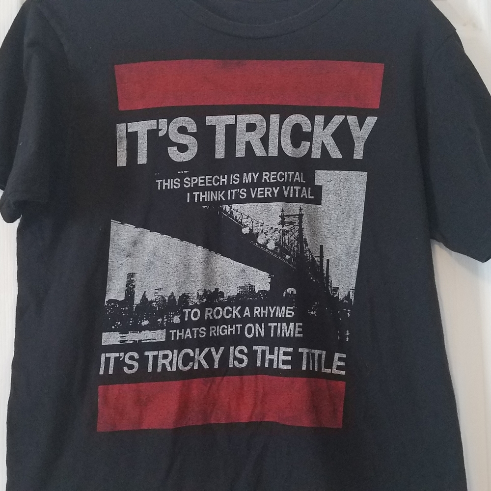 It's Tricky Run DMC band shirt
